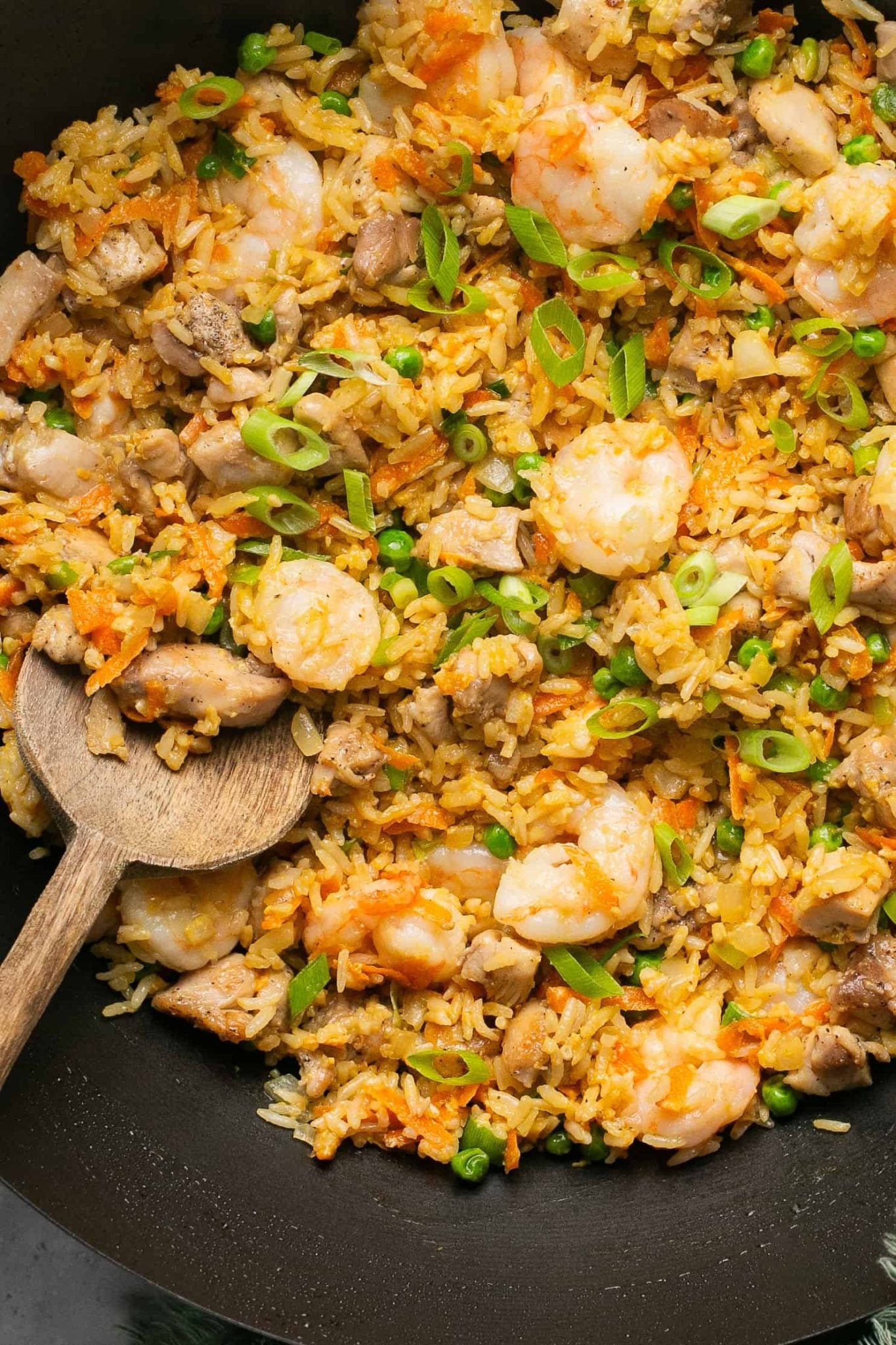 Shrimp & Chicken Fried Rice | Every Last Bite Shrimp & Chicken Fried Rice