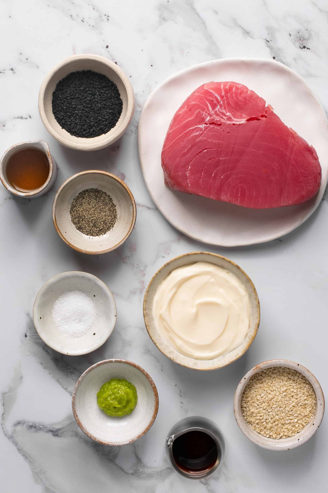 Sesame Crusted Air Fryer Tuna Steak | Every Last Bite Sesame Crusted Air Fryer Tuna Steak