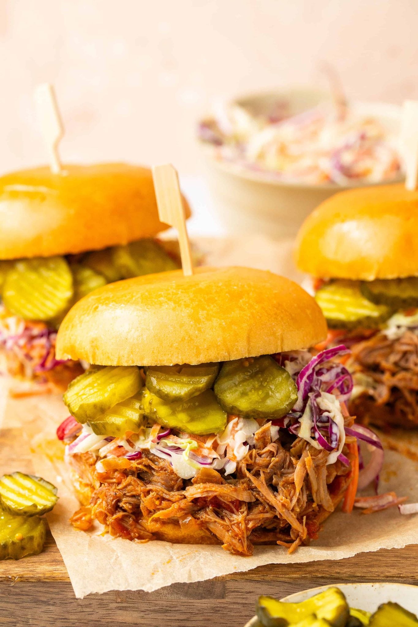 Pulled Pork Burgers | Every Last Bite Pulled Pork Burgers