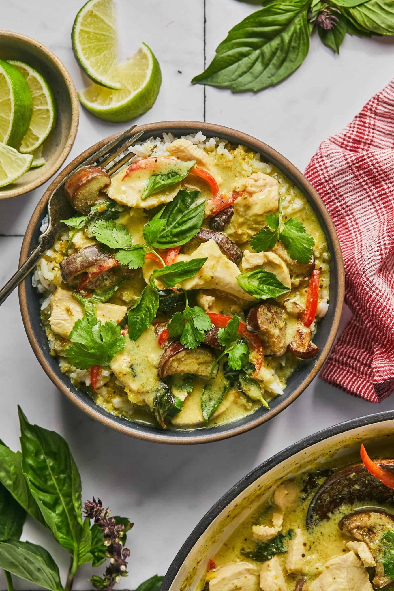 Eggplant & Chicken Thai Green Curry | Every Last Bite Eggplant & Chicken Thai Green Curry