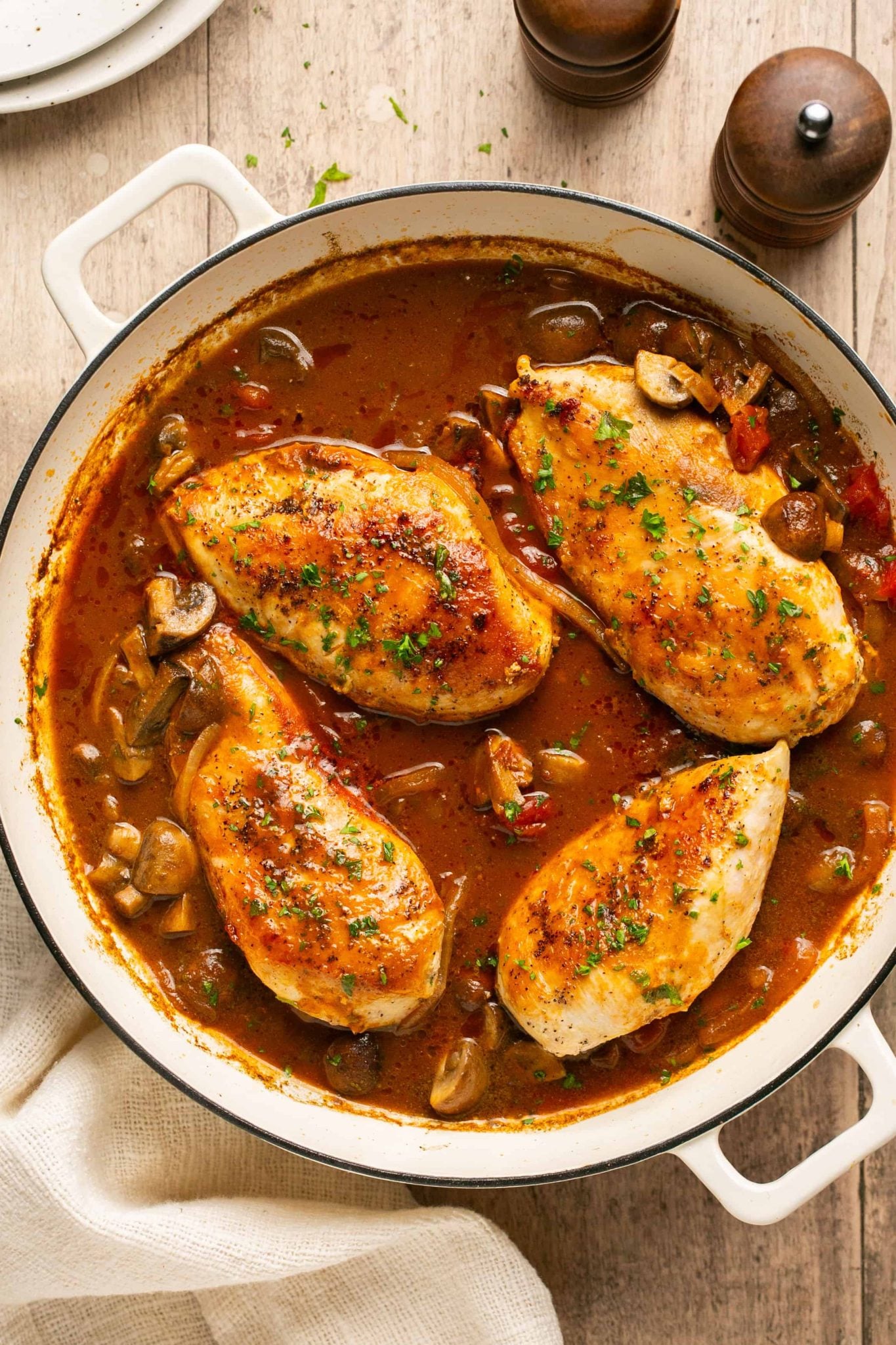Chicken Chasseur (Hunters Chicken Recipe) | Every Last Bite Chicken Chasseur (Hunters Chicken Recipe)