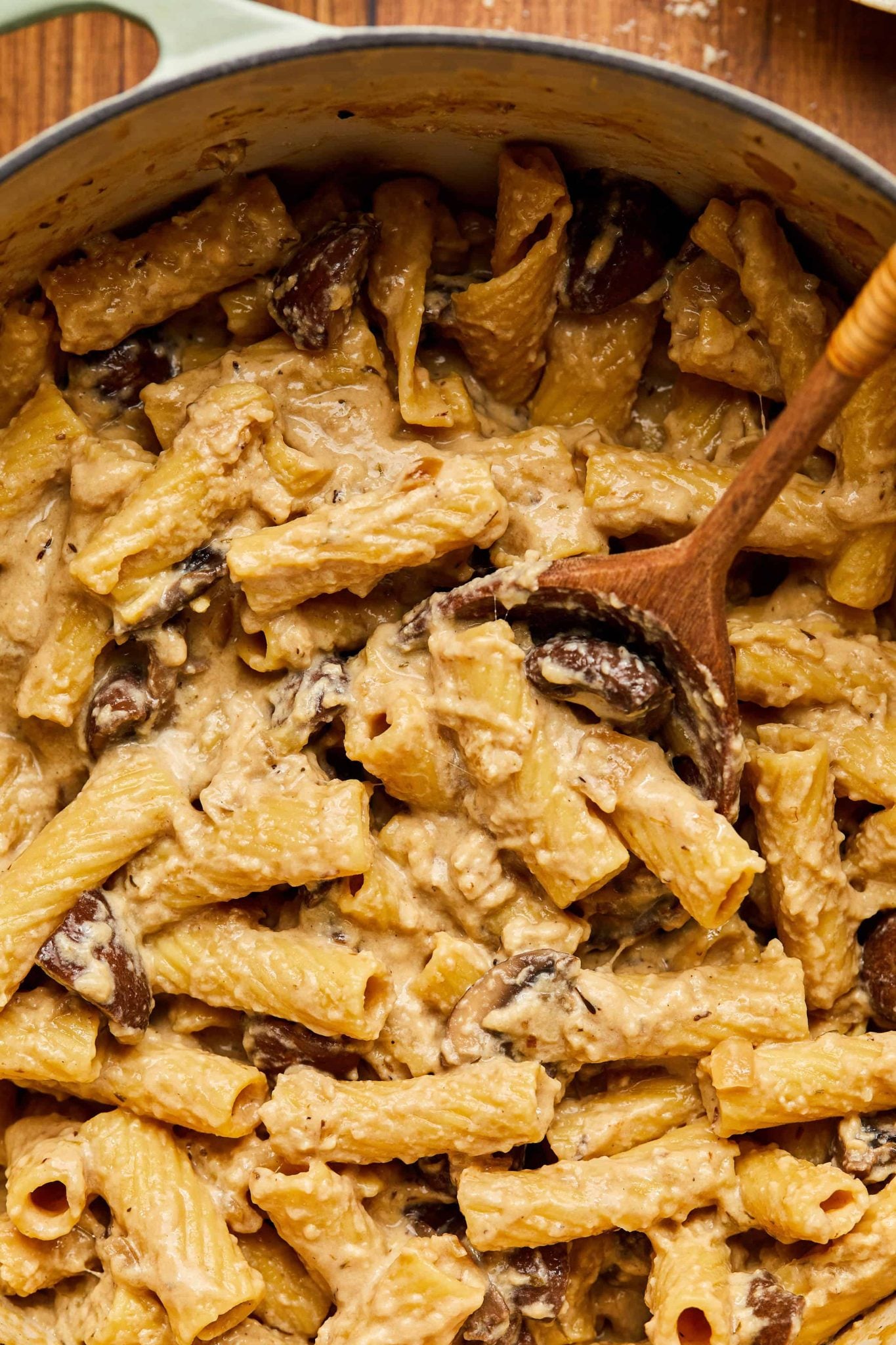 One Pot Creamy Mushroom Pasta | Every Last Bite One Pot Creamy Mushroom Pasta