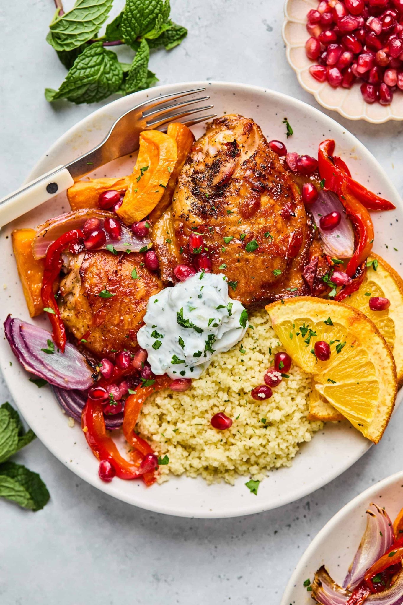Sheet Pan Orange & Harissa Chicken | Every Last Bite Sheet Pan Orange & Harissa Chicken