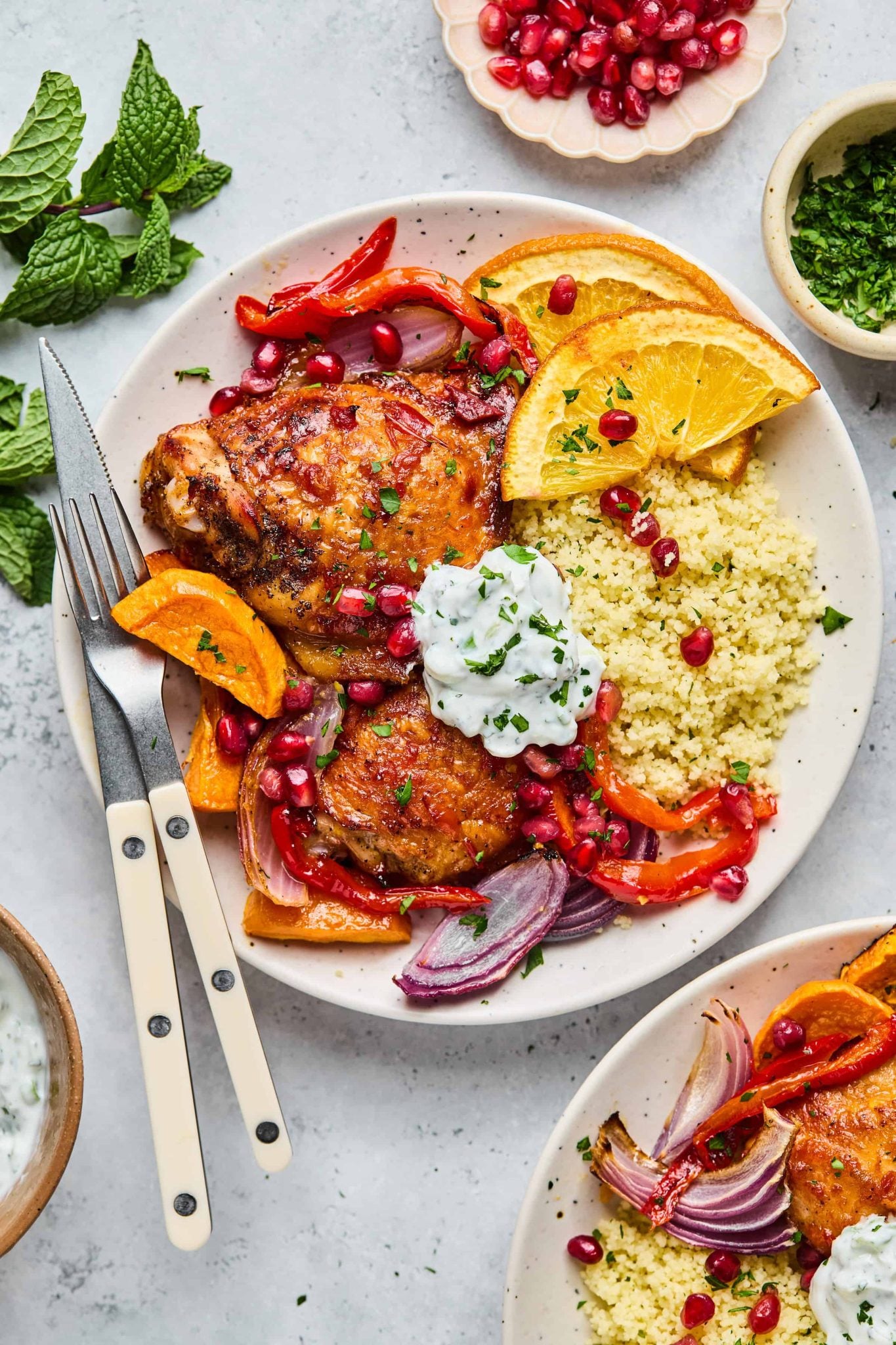 Sheet Pan Orange & Harissa Chicken | Every Last Bite Sheet Pan Orange & Harissa Chicken