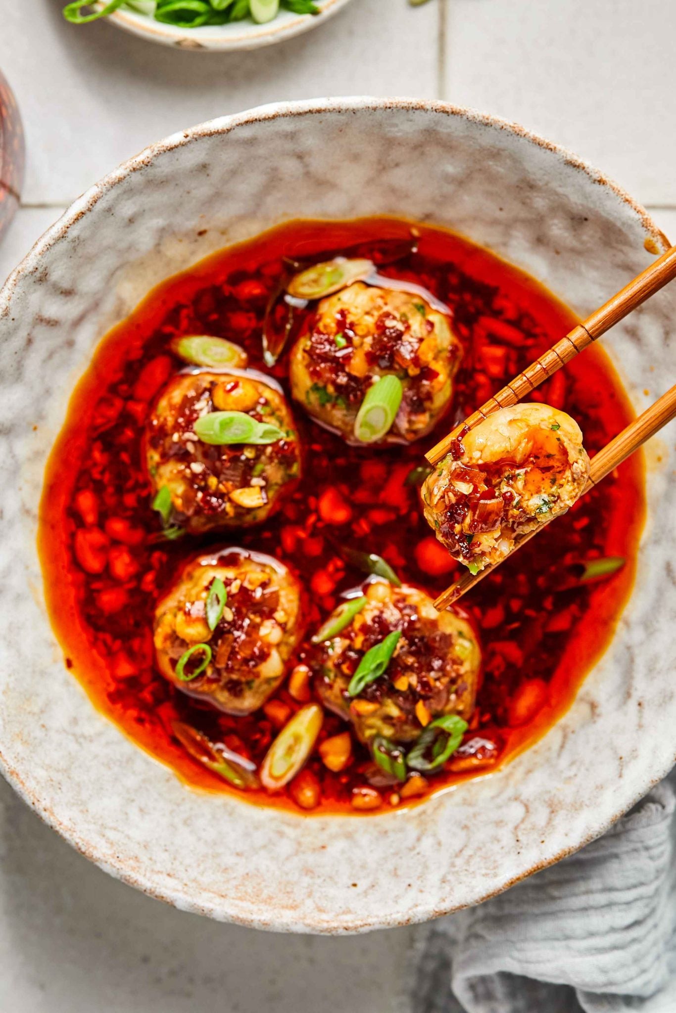 Wonton Meatballs | Every Last Bite Wonton Meatballs
