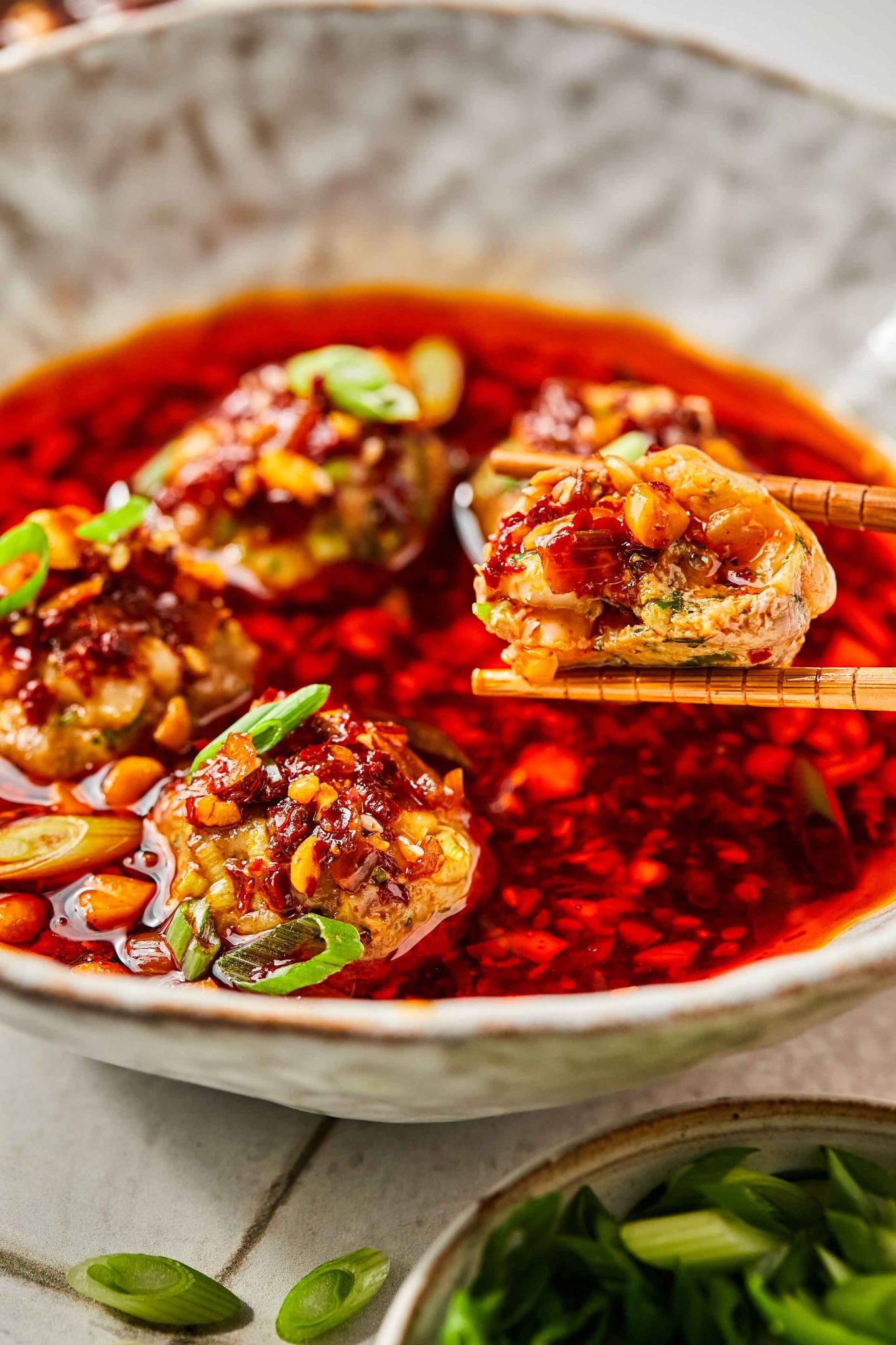 Wonton Meatballs | Every Last Bite Wonton Meatballs