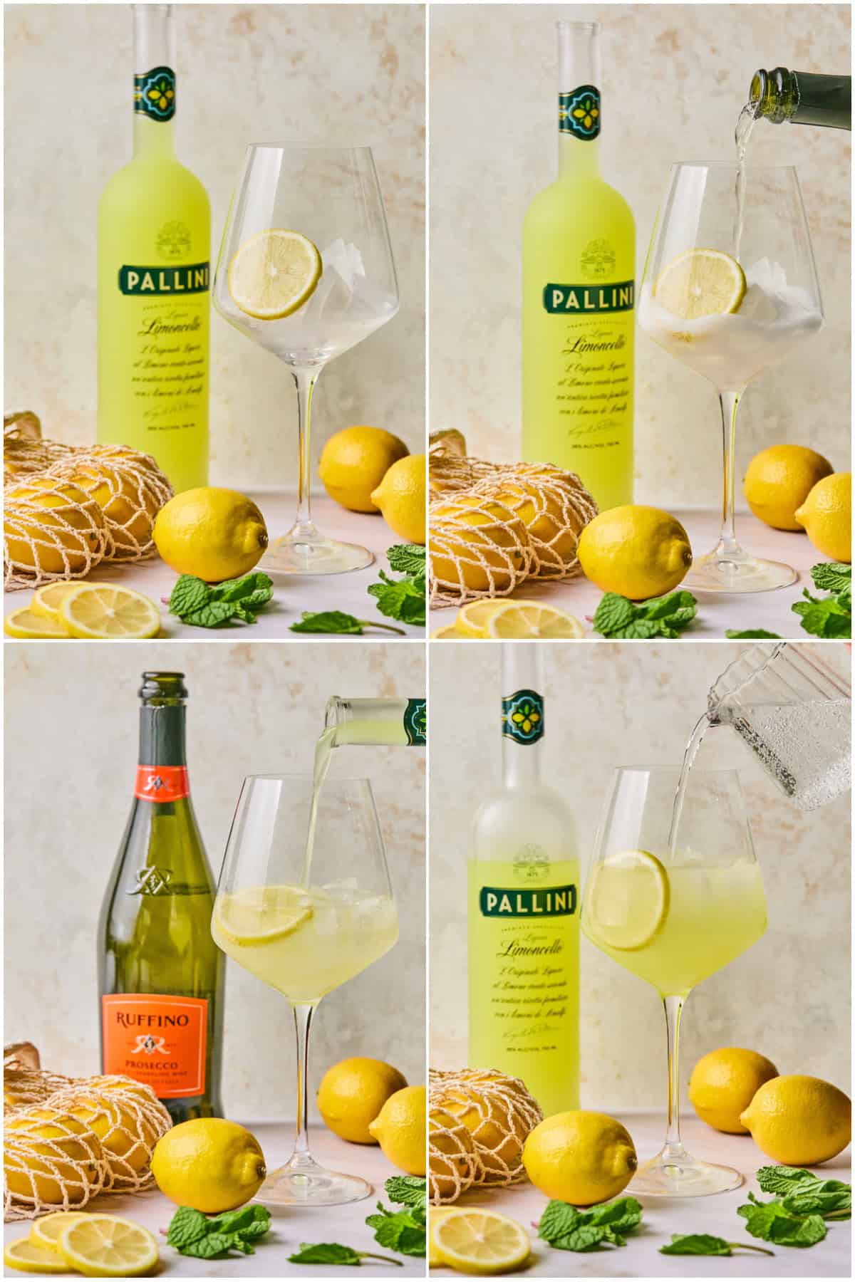 Limoncello Spritz | Every Last Bite Lemoncello Cocktail