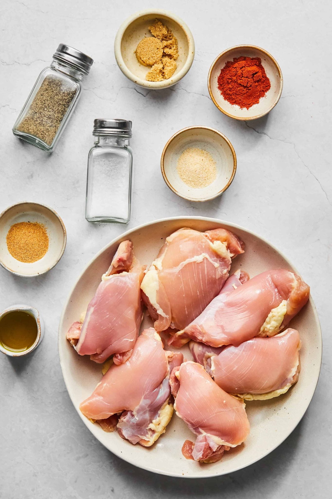 Air Fryer Boneless Chicken Thighs | Every Last Bite ingredients