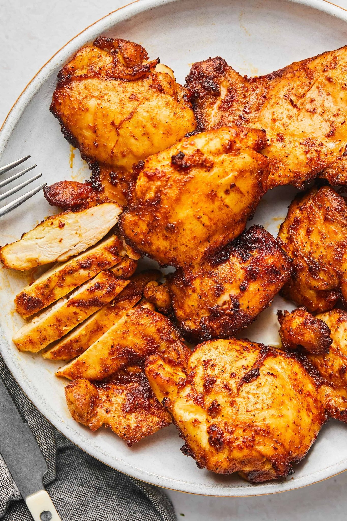 Air Fryer Boneless Chicken Thighs | Every Last Bite Air Fryer Boneless Chicken Thighs