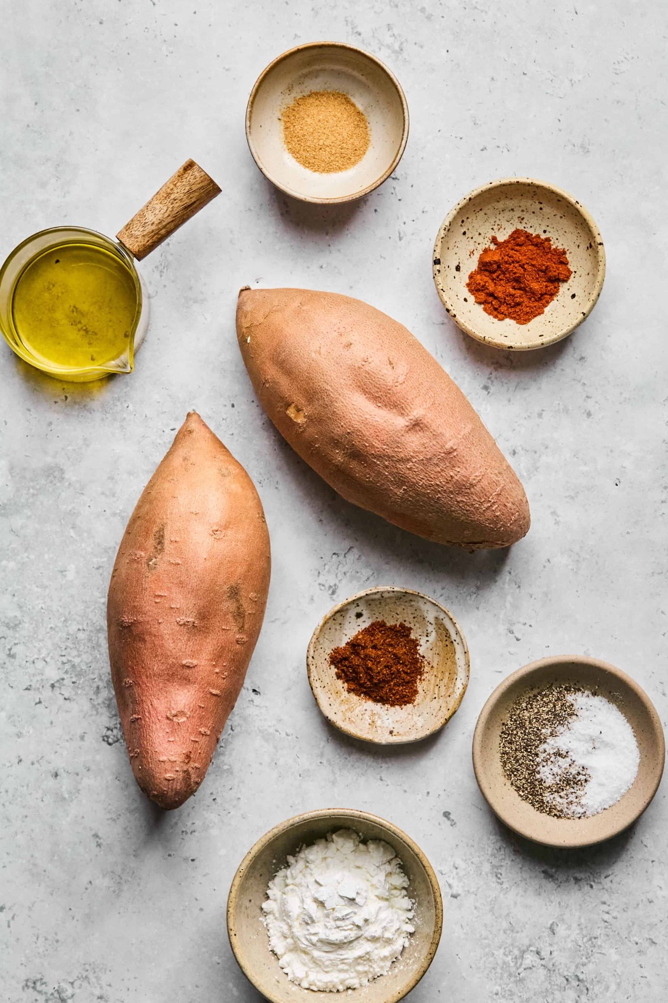 Air Fryer Sweet Potato Wedges | Every Last Bite Ingredients for wedges