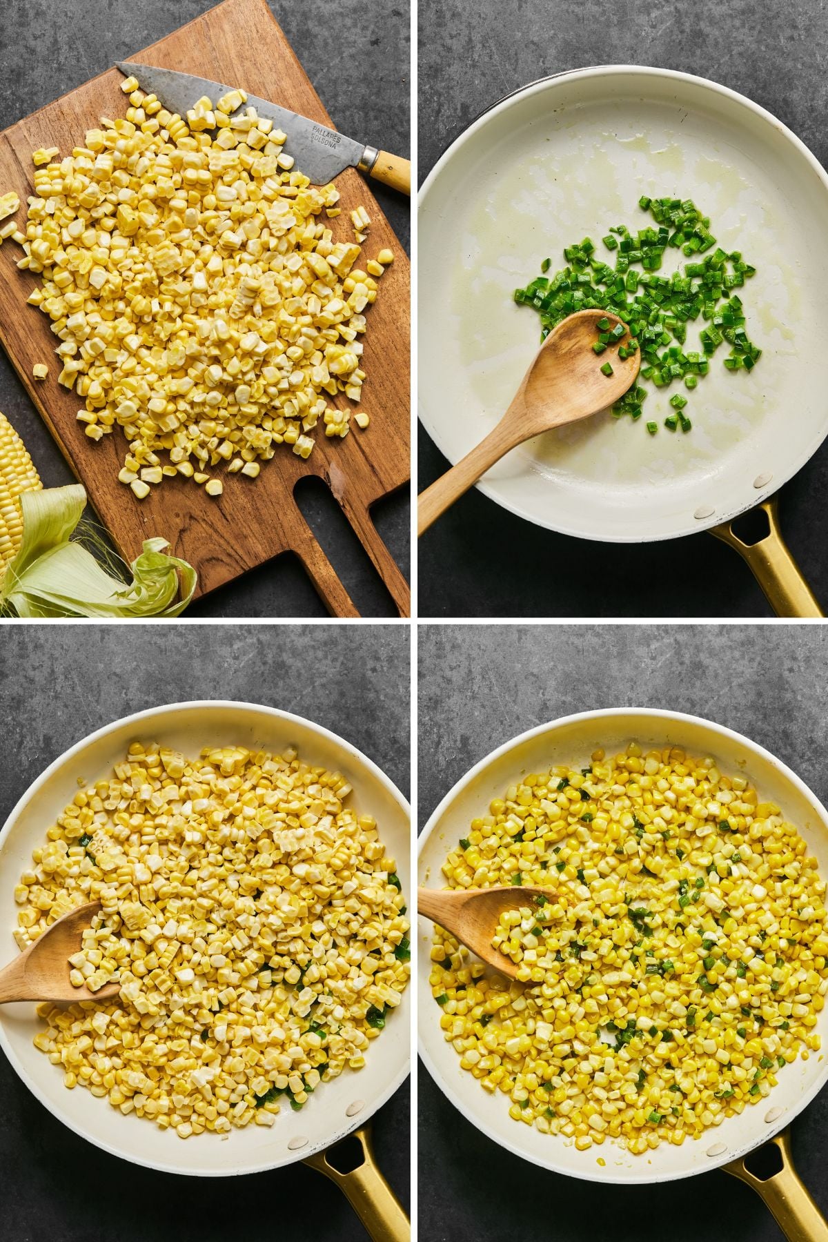 Mexican Street Corn Dip | Every Last Bite Saute Corn