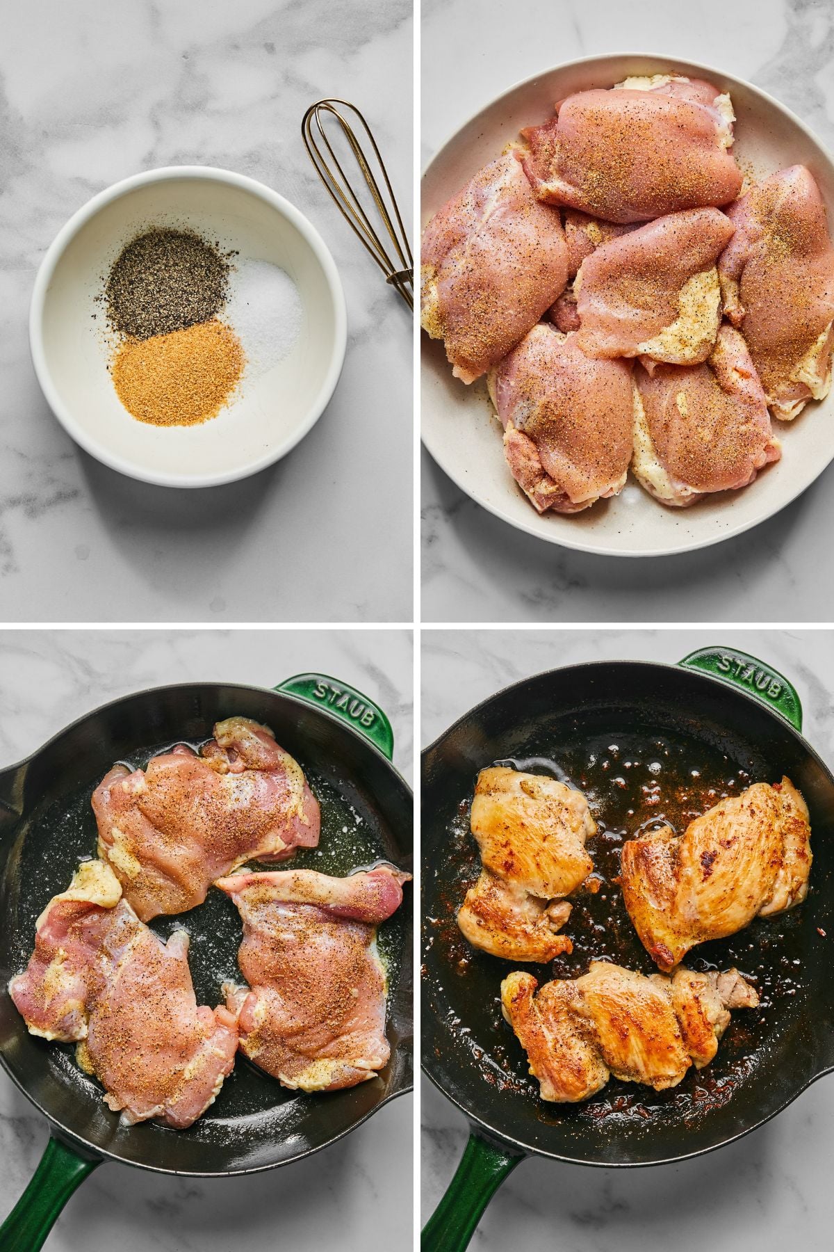Peppercorn Chicken | Every Last Bite Cooking the chicken
