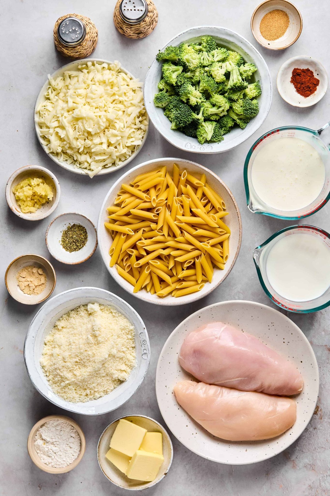 Chicken and Broccoli Pasta Bake | Every Last Bite Ingredients