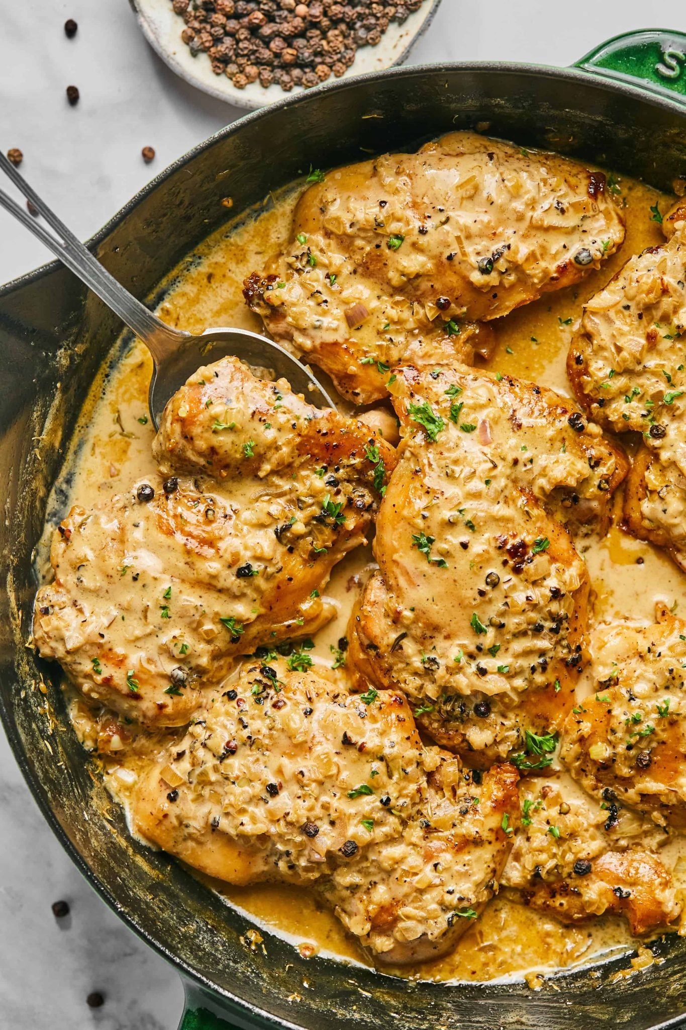 Peppercorn Chicken | Every Last Bite Peppercorn Chicken