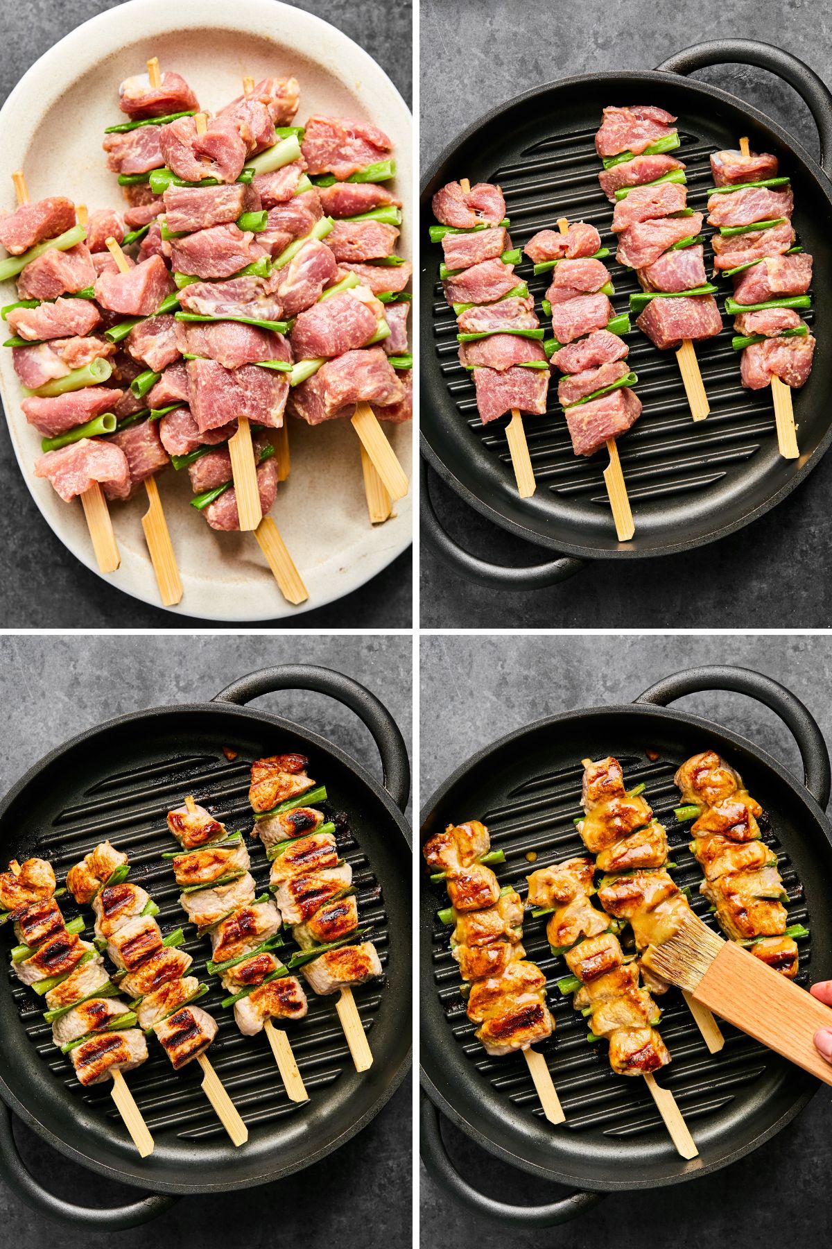 Grilled Pork Skewers | Every Last Bite Grilling Skewers