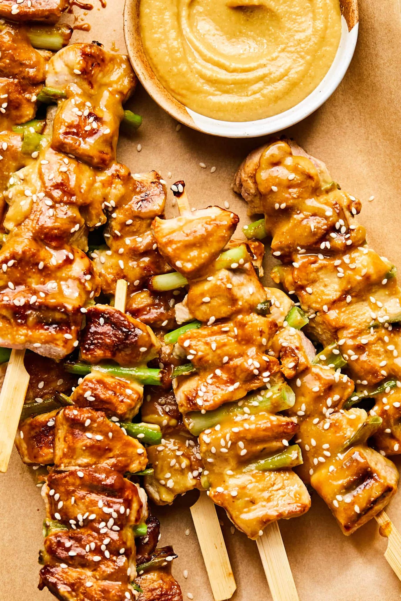 Grilled Pork Skewers | Every Last Bite Grilled Pork Skewers