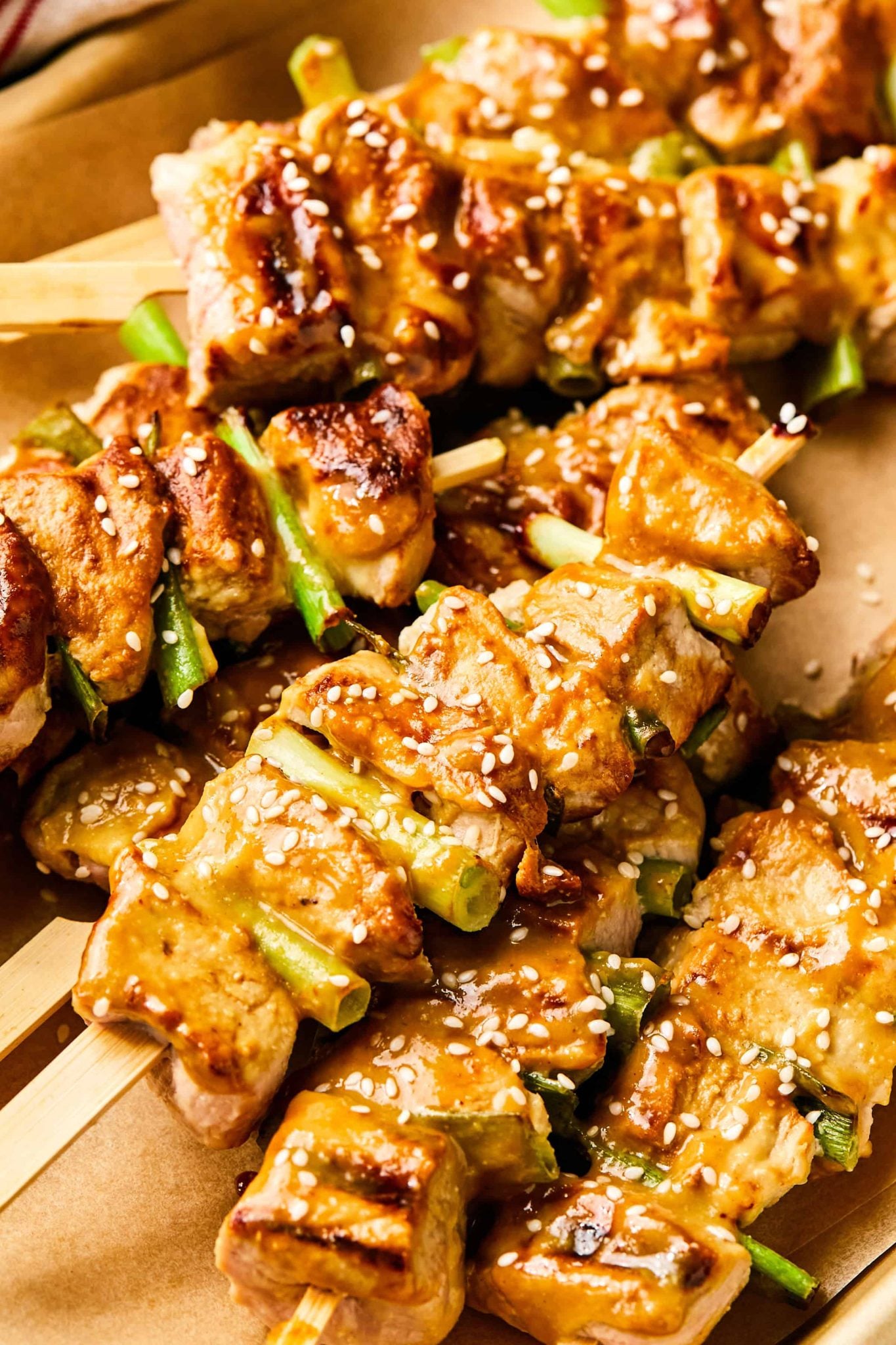 Grilled Pork Skewers | Every Last Bite Grilled Pork Skewers