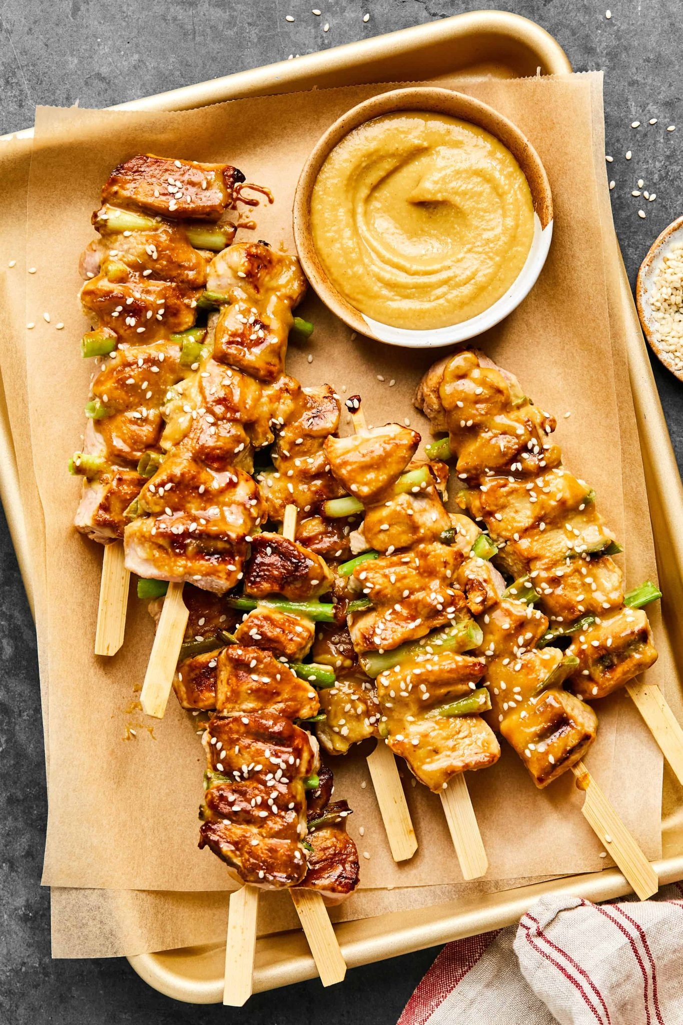Grilled Pork Skewers | Every Last Bite Grilled Pork Skewers