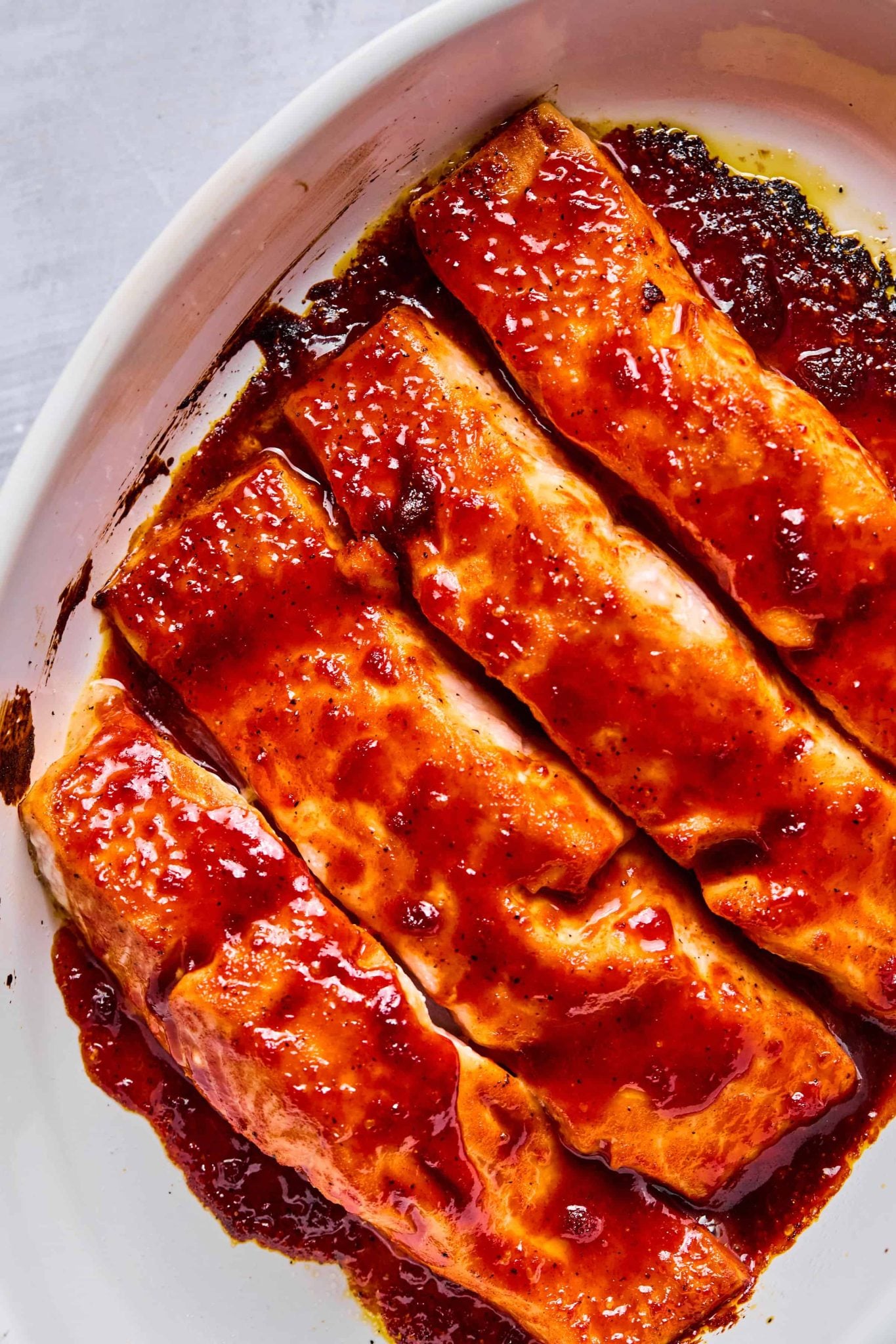 Baking the Salmon