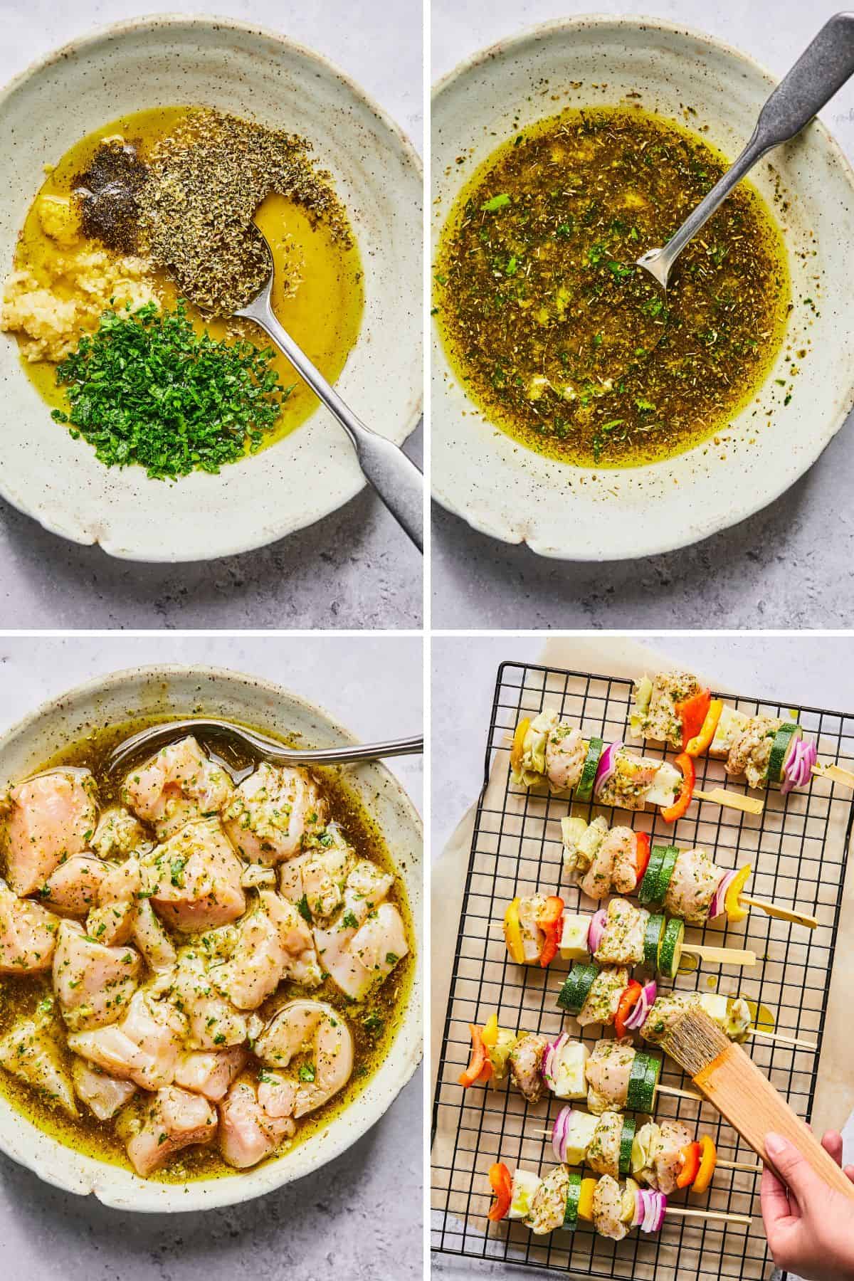 Marinade and assembly 
