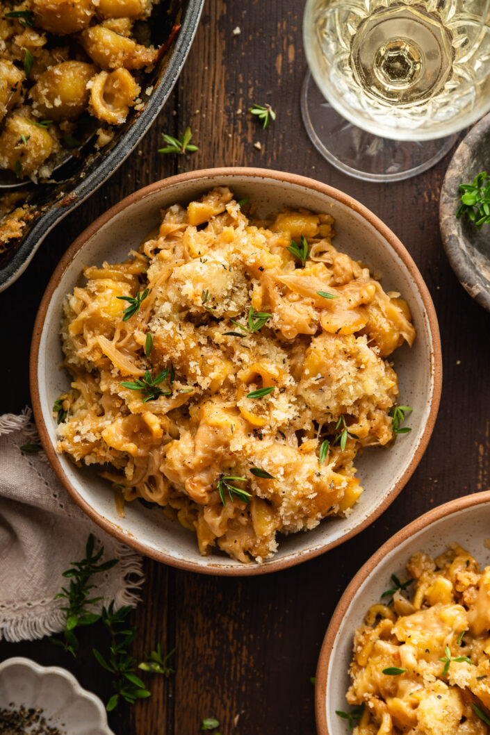 French Onion Pasta