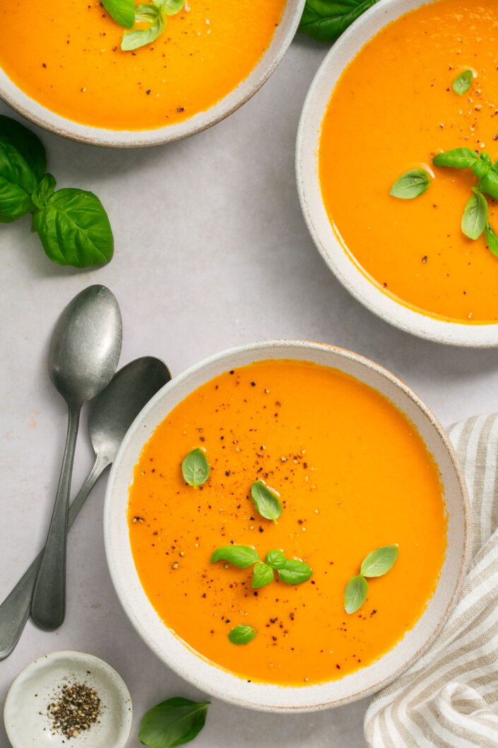 Creamy Tomato Basil Soup