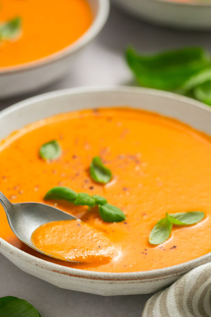 Creamy Tomato Basil Soup