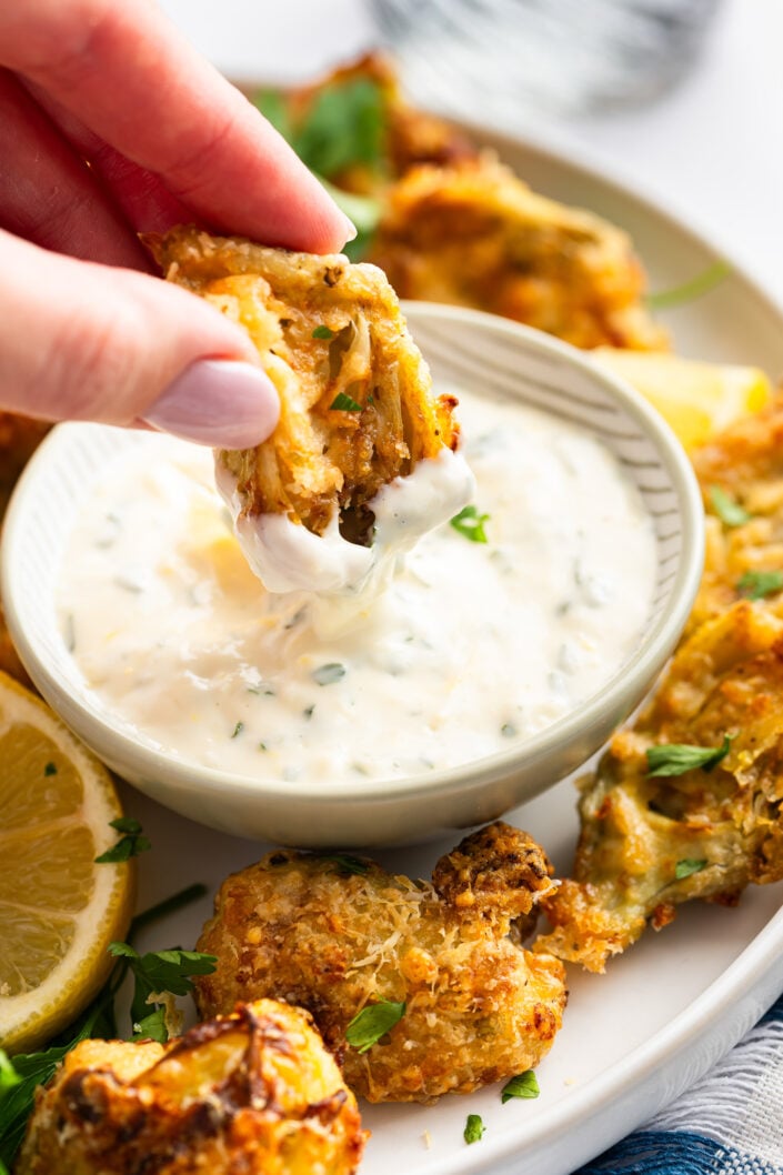 Air Fryer Artichokes