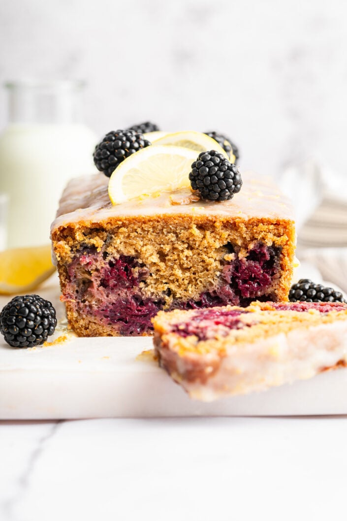 Lemon Blackberry Loaf