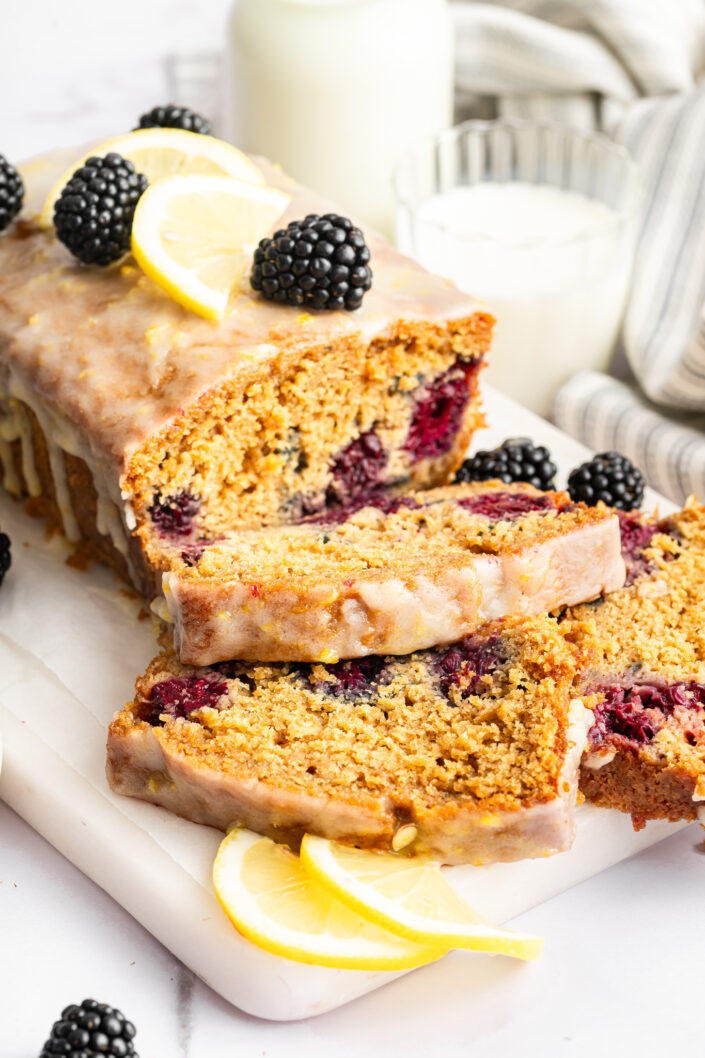 Lemon Blackberry Loaf