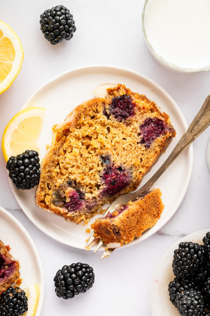 Lemon Blackberry Loaf