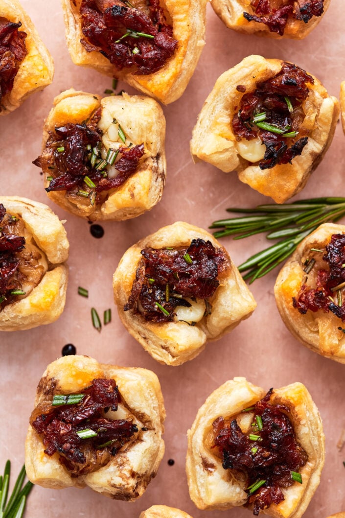 Brie Puff Pastry Bites