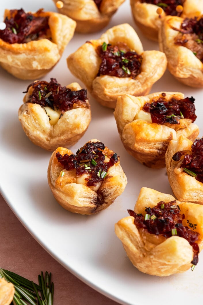 Brie Puff Pastry Bites
