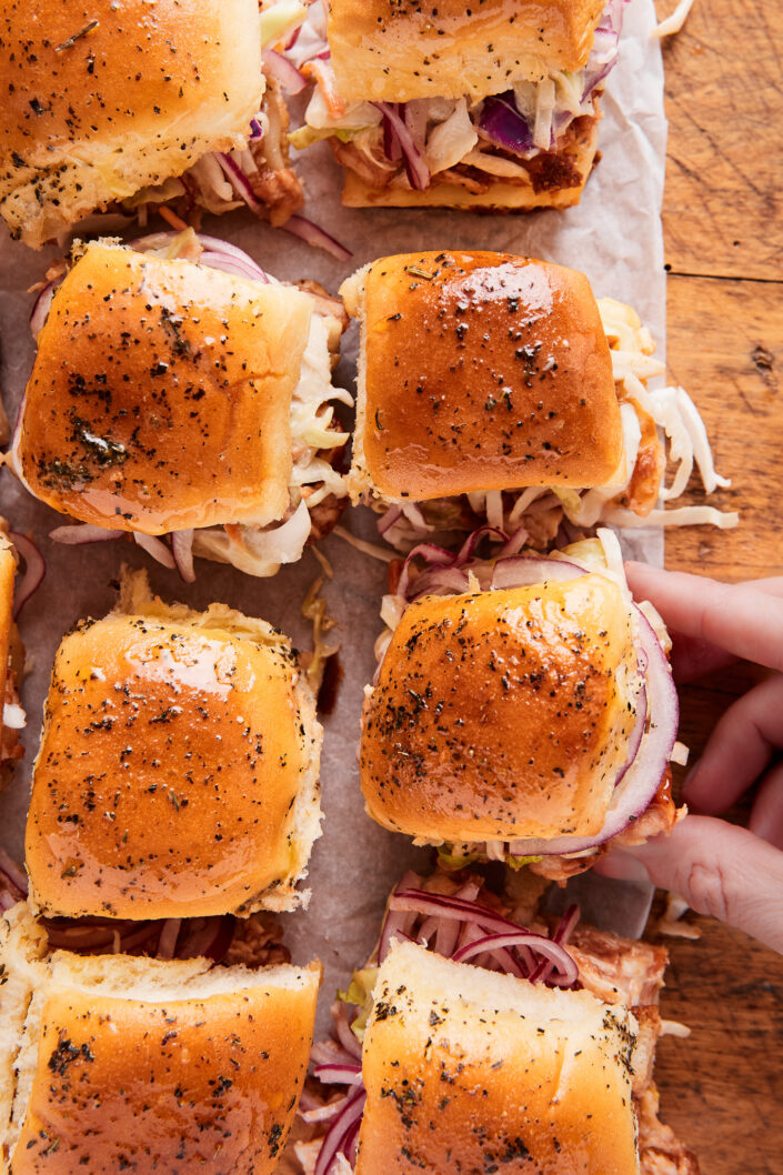 BBQ Chicken Sliders