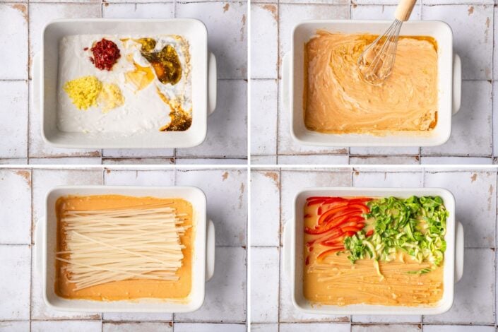 how to bake the noodles