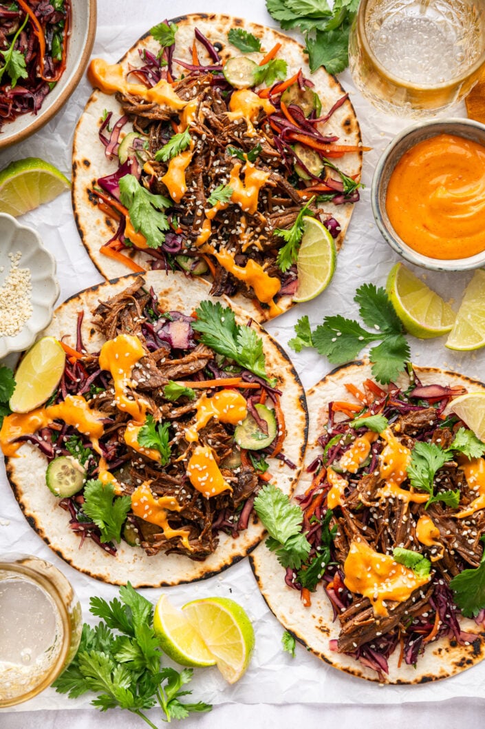 Korean Beef Tacos