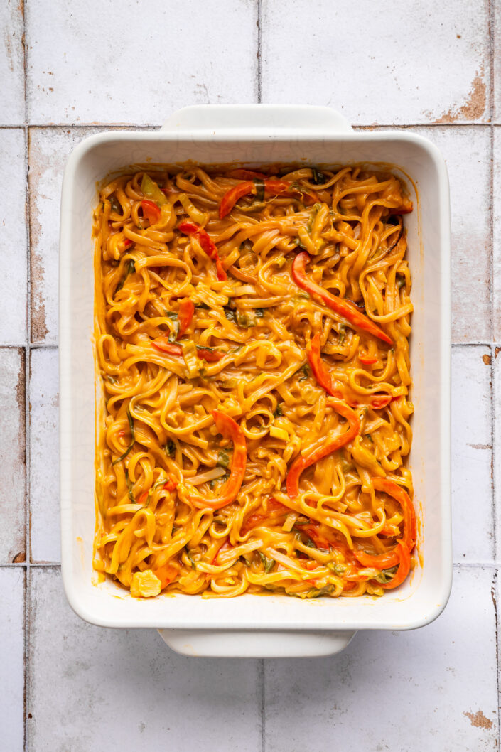 thai red Curry Noodles