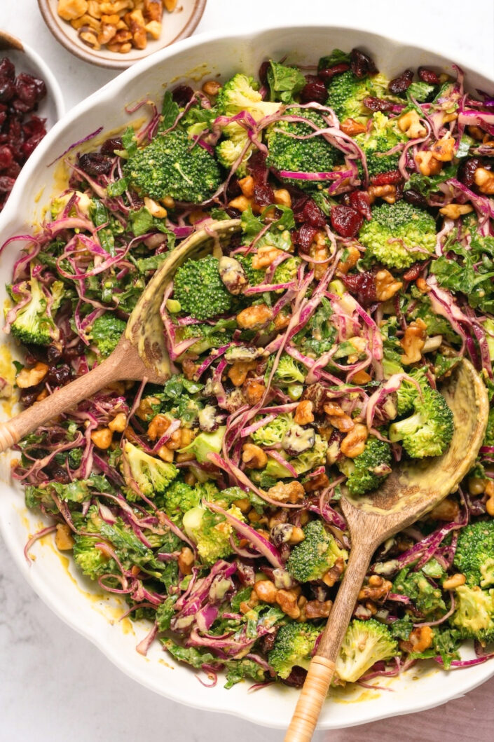 Broccoli Kale Salad