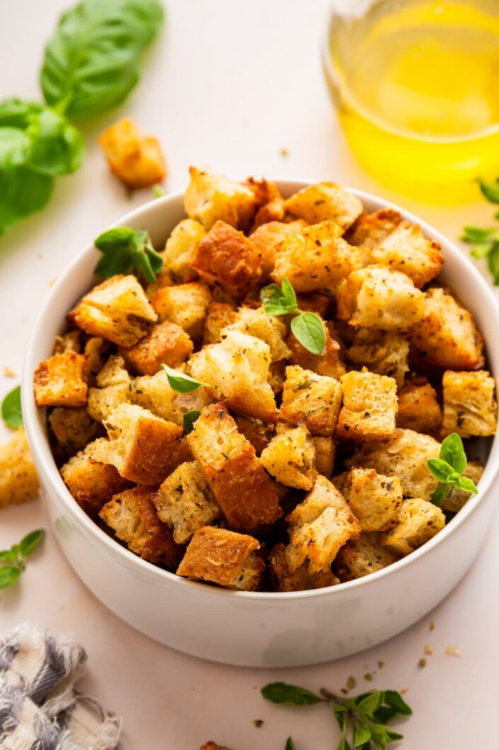 Air Fryer Croutons