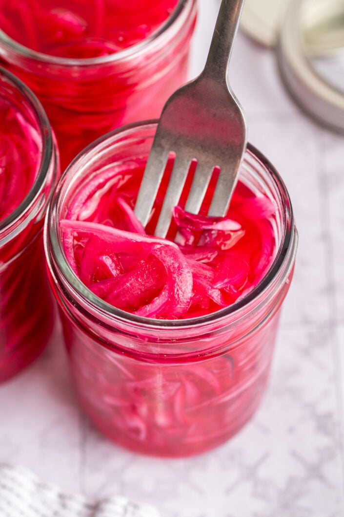 Quick Pickled Red Onions