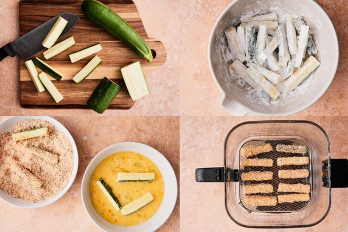 How to make zucchini fries