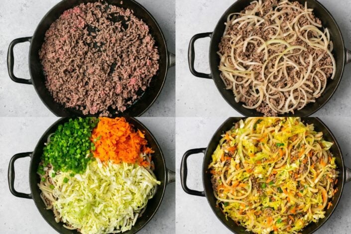 making the dish